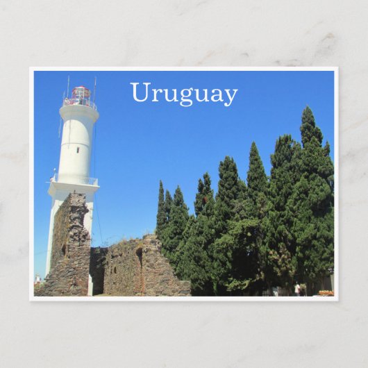 Leuchtturm Postkarte (Vorderseite)