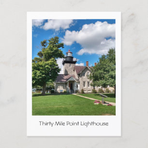 Leuchtturm Postkarte