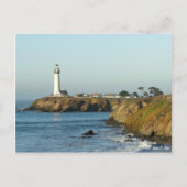 Leuchtturm Postkarte (Vorderseite)