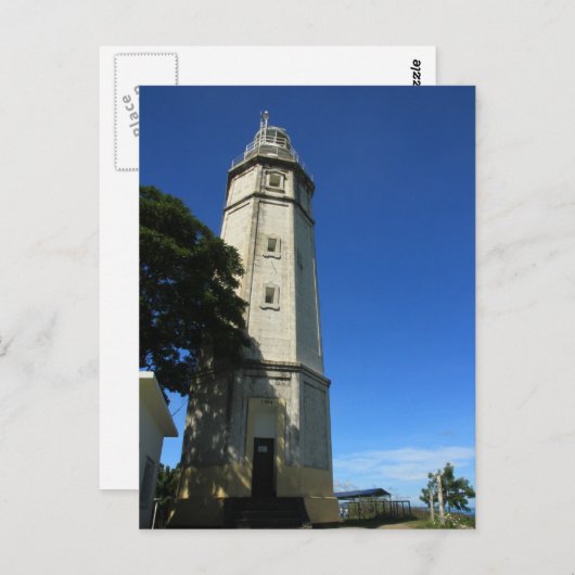 Leuchtturm Postkarte (Vorne/Hinten)