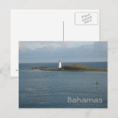 Leuchtturm Postkarte (Vorne/Hinten)