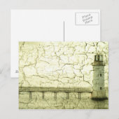 Leuchtturm Postkarte (Vorne/Hinten)