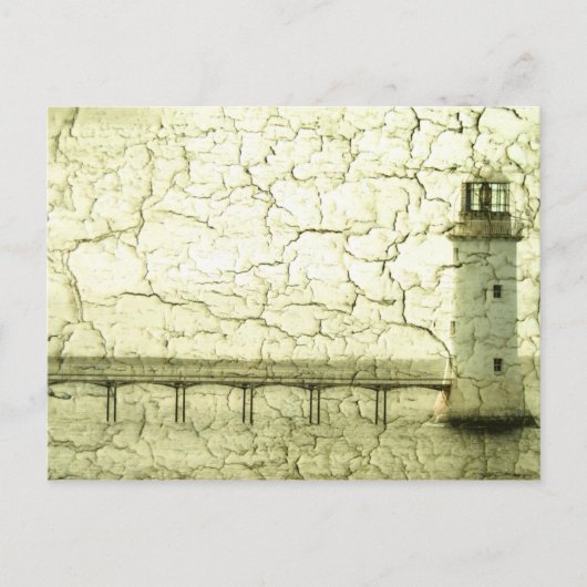 Leuchtturm Postkarte (Vorderseite)