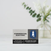 Leuchtturm | Power | Boote Visitenkarte (Stehend Vorderseite)