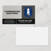 Leuchtturm | Power | Boote Visitenkarte (Vorne/Hinten)