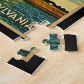 Leuchtturm Presque Isle Puzzle (Seite)