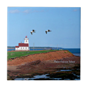Leuchtturm Prince Edward Island Fliese
