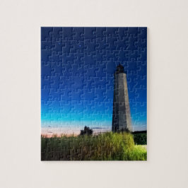 Leuchtturm-Punkt New-Haven, Connecticut Puzzle