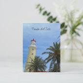 Leuchtturm punta del este postkarte (Stehend Vorderseite)