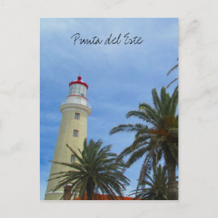 Leuchtturm punta del este postkarte