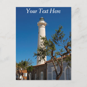Leuchtturm Punta Secca, Sizilien, Italien Postkarte