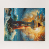 Leuchtturm Puzzle (Horizontal)