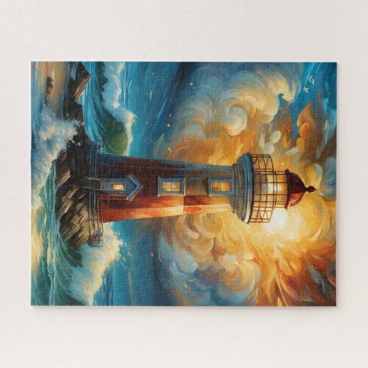 Leuchtturm Puzzle (Horizontal)