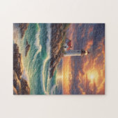 Leuchtturm Puzzle (Horizontal)