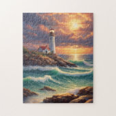 Leuchtturm Puzzle (Vertikal)