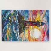 Leuchtturm Puzzle (Horizontal)