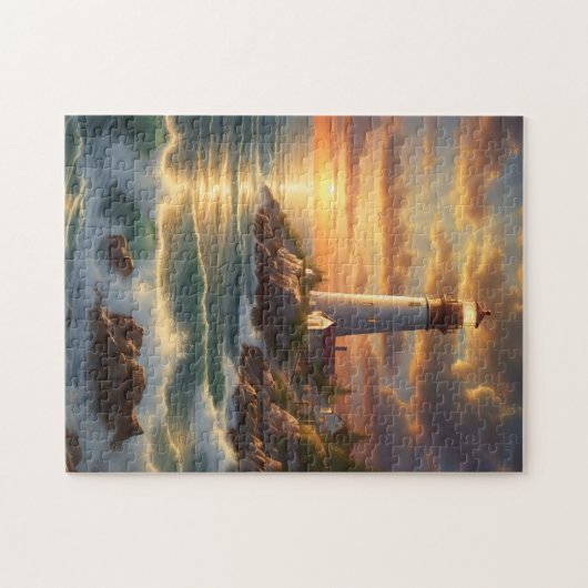 Leuchtturm Puzzle (Horizontal)