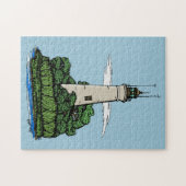 Leuchtturm Puzzle (Horizontal)