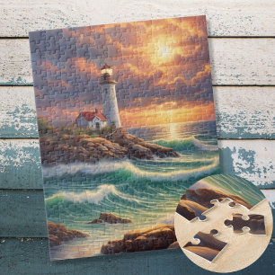 Leuchtturm Puzzle