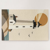 Leuchtturm Puzzle (Horizontal)