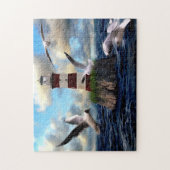 Leuchtturm Puzzle (Vertikal)