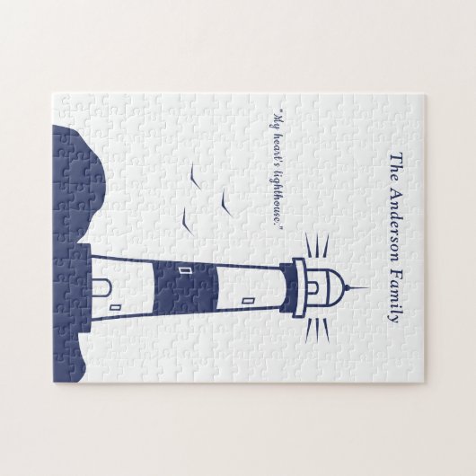 Leuchtturm Puzzle (Horizontal)