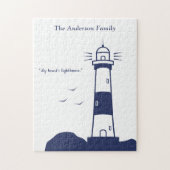 Leuchtturm Puzzle (Vertikal)