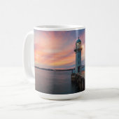 Leuchtturm Raffles | Jachthafen, Singapur Kaffeetasse (Vorderseite Links)