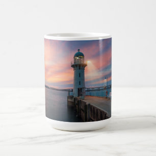 Leuchtturm Raffles Jachthafen, Singapur Kaffeetasse