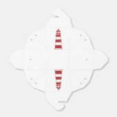 Leuchtturm Red & White Stripes - Segler Geschenkschachtel (Ungefaltet)
