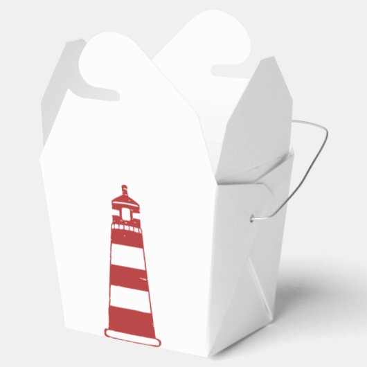 Leuchtturm Red & White Stripes - Segler Geschenkschachtel (Geöffnet)