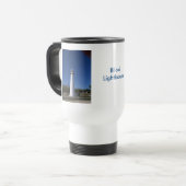 Leuchtturm Reisebecher (Vorderseite Links)