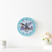 Leuchtturm reparieren runde wanduhr (Zuhause)