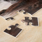 Leuchtturm & Sailboat im Mondlicht Puzzle (Seite)