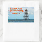 Leuchtturm Sand Key, Aufkleber für Florida (Tasche)