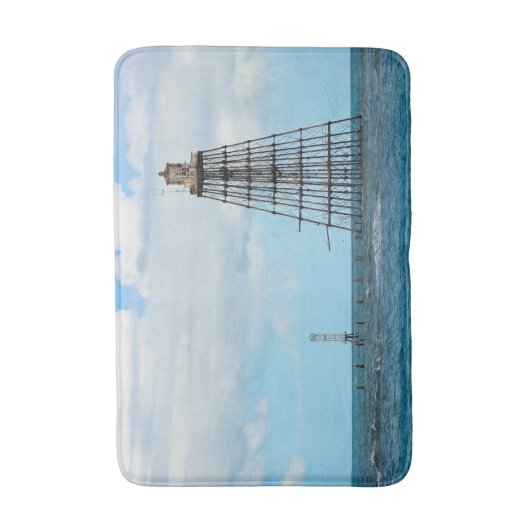 Leuchtturm Sand Key, Florida Bath Mat Badematte (Vorderseite Vertikal)
