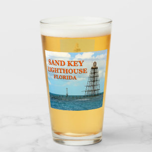 Leuchtturm Sand Key, Florida Pint Glass Glas