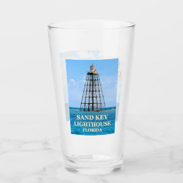 Leuchtturm Sand Key, Florida Pint Glass Glas