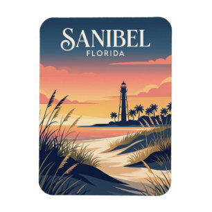 Leuchtturm Sanibel Island USA Magnet