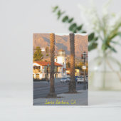Leuchtturm Santa Barbara, Kalifornien Postkarte (Stehend Vorderseite)