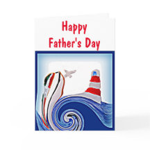 Leuchtturm Schiff Nautical Painting Vathage Tag