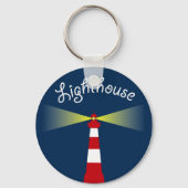 Leuchtturm Schlüsselanhänger (Vorderseite)