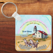 Leuchtturm Schlüsselanhänger (Vorderseite)