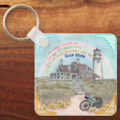 Leuchtturm Schlüsselanhänger (Vorderseite)