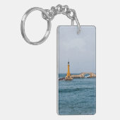 Leuchtturm Schlüsselanhänger (Vorderseite links)