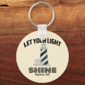 Leuchtturm Schlüsselanhänger (Vorderseite)