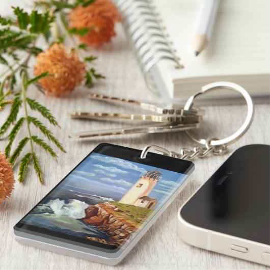 Leuchtturm Schlüsselanhänger (Vorderseite rechts)