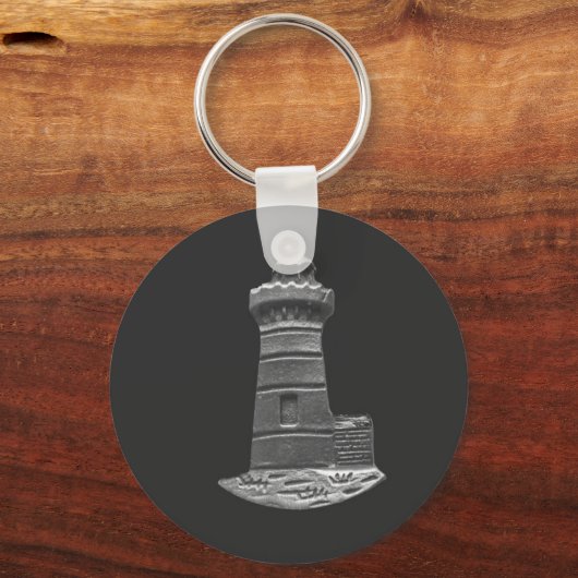Leuchtturm-Schlüsselanhänger Schlüsselanhänger (Vorderseite)