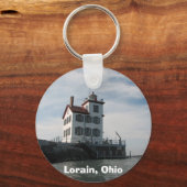 Leuchtturm-Schlüsselanhänger Schlüsselanhänger (Vorderseite)