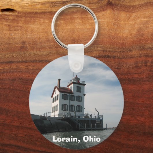 Leuchtturm-Schlüsselanhänger Schlüsselanhänger (Vorderseite)